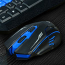 Hk8100 2.4G Wireless Gaming Keyboard Mouse Combo Ergonomics Waterproof Opti
