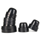 2Pcs 70mm Inner Dia Rubber Housing Seal Cap Dust Cover for Car LED HeadlightMO