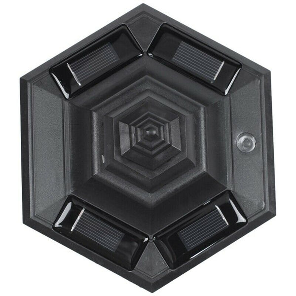 LED solar  wall lanterns wall light lamp outdoor garden fence door G2P2