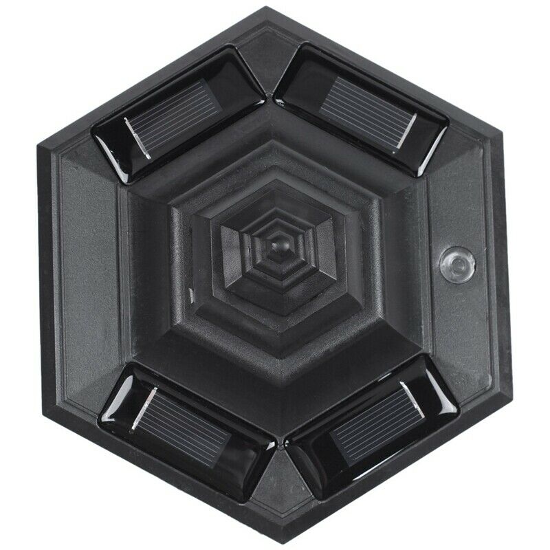 LED solar  wall lanterns wall light lamp outdoor garden fence door G2P2