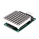 MAX7219 Red Dot Matrix Module MCU Control LED Display DIY w Cable T1Q5