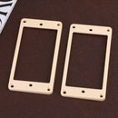 2Pcs Plastic Guitar Humbucker Pickup Mounting Ring Frames For Electric Gui BX