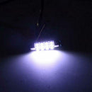 5Pcs/set White 41MM 12SMD Car Festoon Dome Map Interior LED Light Bulb Practical