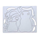 Christmas Penguin Boy Joint DIY Scrapbook Embossing Craft Cutting Die