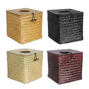 Tissue Box Home Bathroom Toilet Paper Napkin Holder Storage Organizer Yellow