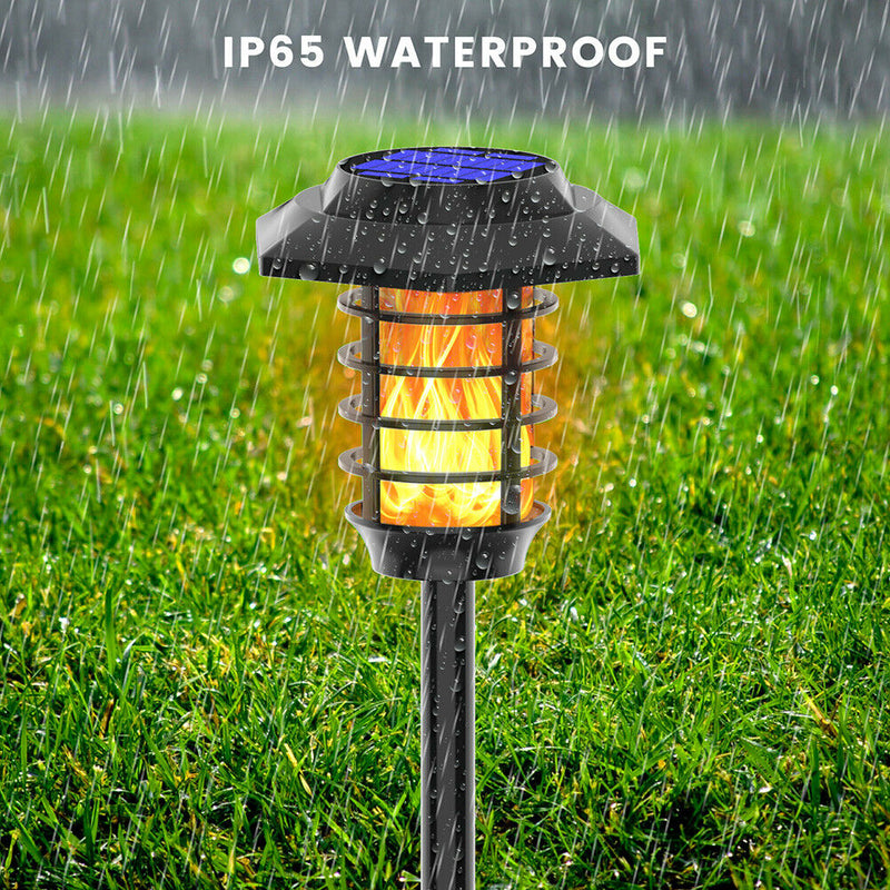 LED Solar Buried Light Waterproof Torch Spotlight Landscape Lighting (B)