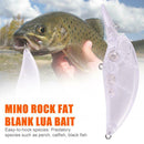 1pc Plastic Transparent Hard Lure 14g Blank Fishing Bait Unpainted Wobblers