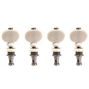Set of 4 Machine Heads, Knobs, Strings, Tuning Pegs / Tuner for Ukulele