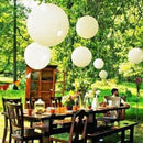 Waterproof LED Solar Cloth Chinese Lantern Festival Hanging Party Lamp G9Y1