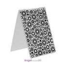 1pc Jingling Bell Plastic Embossing Folder Template For Scrapbooking DIY