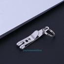 New EDC Bag Suspension Clip with Key Ring Carabiner Outdoor Quicklink Tool