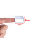 6sheets/Pack self adhesive sticky label writable name stickers Blank label Bar3c