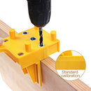 1X(Woodworking Dowel Jig Fits 6 8 10Mm Drill Bits Wood Drilling Doweling Ho