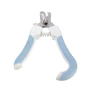 Pet Toe Care Stainless Steel Dog Cat Claw Nail Clippers Nail Trimmer(Blue) A