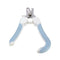Pet Toe Care Stainless Steel Dog Cat Claw Nail Clippers Nail Trimmer(Blue) A