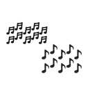 20pcs Musical Note Foil Balloons Wedding Baby Shower Party Prom Decorations