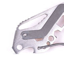 Multi Tool Key Holder Wrench Quickdraw Carabiner Stainless With Bottle Openersp