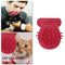 1* Pet Bath Glove Brush Dog Cat Hair Comb Rubber Hair Grooming Massage O2Z7
