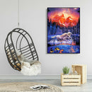 5D DIY Diamond Painting Full Drill Mosaic Kit Horse Cross Stitch (T336)