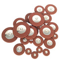 26pcs/set For Alto Saxophone Sax Pads Woodwind Instruments Artificial Leather