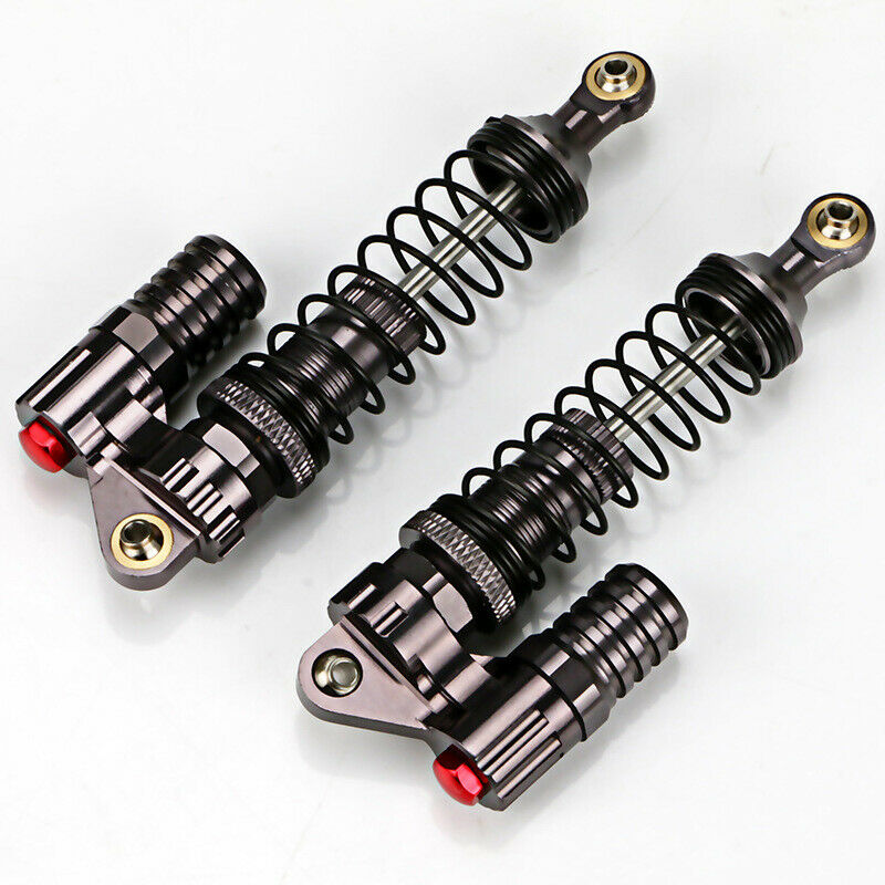 4Pcs Aluminium Alloy 90Mm Absorber Shocks For 1/10 Scale Rc Rock Crawlers A X3F3
