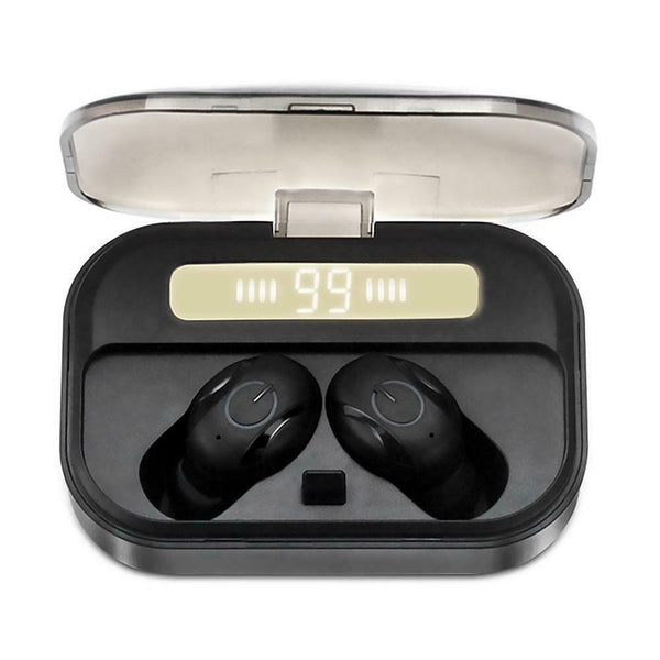 T10B TWS Wireless Bluetooth Stereo Earphones with Digital LED Charging Case