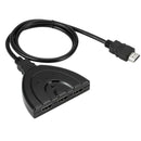 Brand New 3 Port HDMI Splitter 1080P HD TV Adapter Cable 3 IN 1 Out New