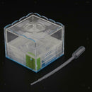 Clear Ant Feeding Nursery Box Ant Farm House Castle Insect Terrarium  L