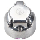 7 PIN ROUND PLUG FEMALE METAL CARAVAN TRAILER PART BOAT