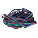 5M 4-Pin RGB LED Extension Wire Connector Cable Cord For 3528 5050 RGB Stri K1N4