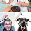 Stainless Steel Octopus Head Massager Scratching Head Scratcher U6E9