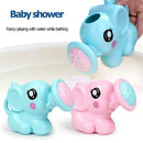 Cartoon Elephant Baby Infant Shower Water Pot Kids Shampoo Cup Bathing Toys