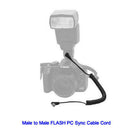 Male to Male Flash PC Sync Cable (1 Meter/3.3ft)