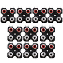 10pcs Solder Type Right Angle Female