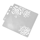 Reusable rose Stencil Airbrush Art DIY Home Decor Scrapbooking Album CraftJ%o