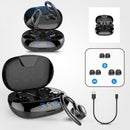 Sports Wireless Earphones Bluetooth Bass Stereo Headphones Hook TWS Ear R2O8
