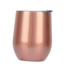 Insulated Stainless Steel Wine Double Wall Vacuum Cup 12OZ Champagne