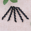 5pcs Bicycle Brake Cable Protector Anti-friction Bike Line Wrap(Black)