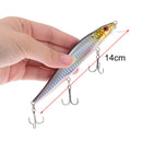 1pc 14cm/23g minnow fishing lures plastic baits hard lures fishing hooks CASE