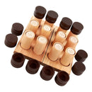 Wooden Montessori Sensorial Material - 12pcs Smelling Cylinders Box Set, Sensory