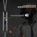 T2 Dual 3.5mm Wired In-Ear Earphone Volume Control Headset Earbud with Mic