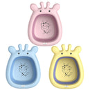 3pcs/set Collapsible Wash Basin Space Saving Travel Portable Convenient For Baby