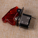 5* Red LED Light Rocker Toggle Switch SPST ON/OFF 12V 20A Car Marine Boat Truck