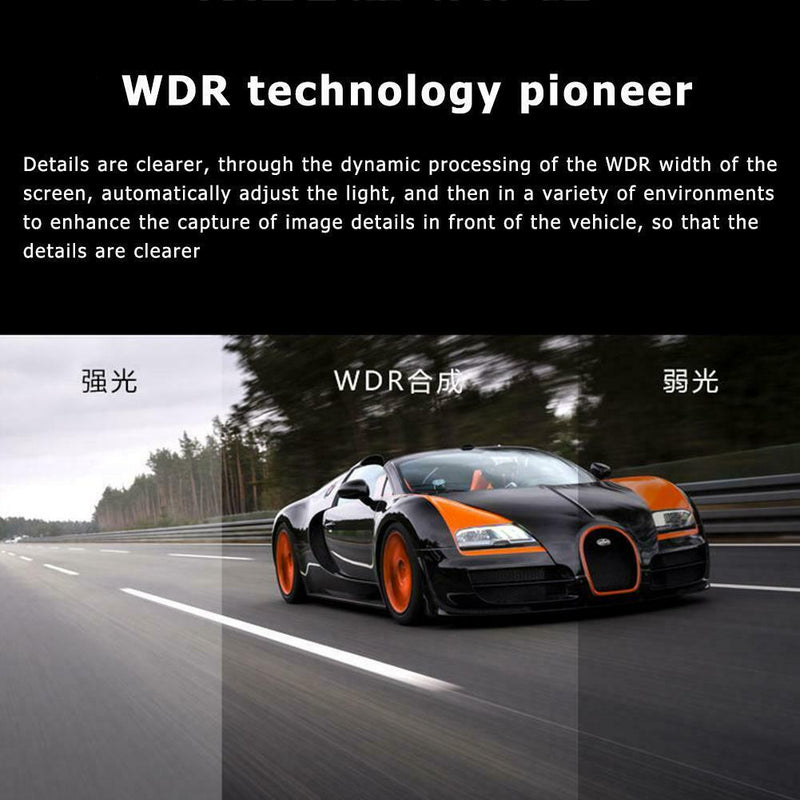 170 Degree USB Car Dash DVR 720P Night Vision No Screen Driving Recorder A