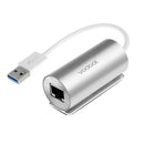 Aluminum USB 3.0 to RJ45 Gigabit Ethernet LAN Adapter 1000Mbps for PC
