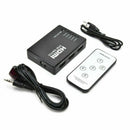 5 Port way hub/splitter/switcher HDMI Switch 5x1 5 in 1 out Remote PC PS4 to TV
