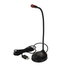 USB Desk Microphone for Computer Professional Desktop Mic with Stand -