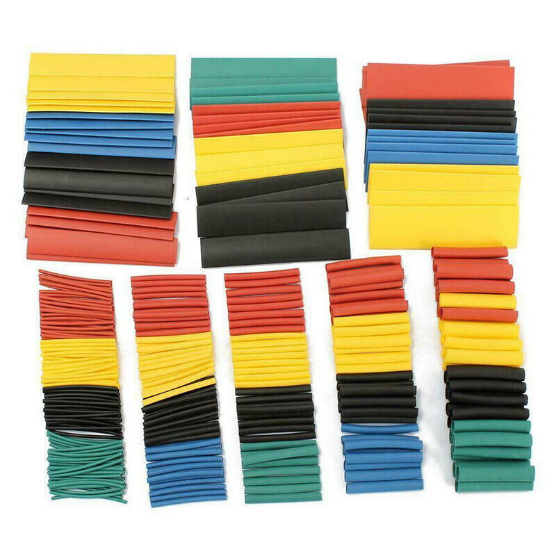 164pcs Heat Shrink Tubing Insulated Shrinkable Tube Wire Cable Sleeve Ki.AU