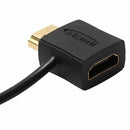 Convertor USB Male Charger Cable Splitter Adapter 50cm HDMI Male To Female N6T1