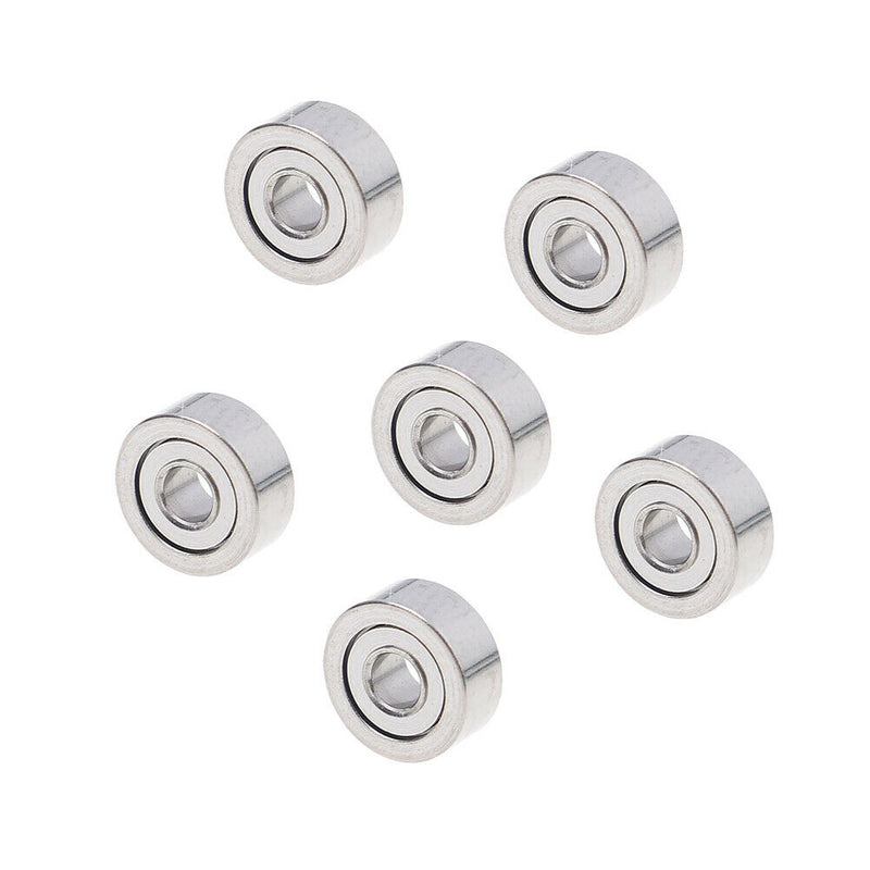 10Pcs MR62ZZ (2x6x2.5mm) metal shielded precision ball bearings mini bearings BX